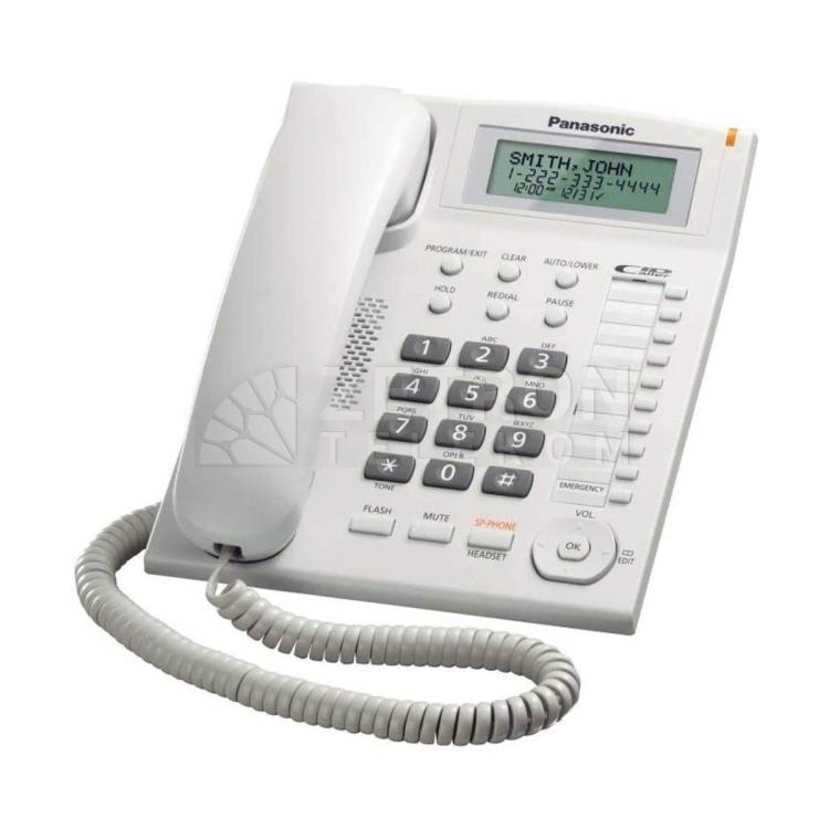 Panasonic KX-TS880 Белый | Аналоговые офисные телефоны | Телефон